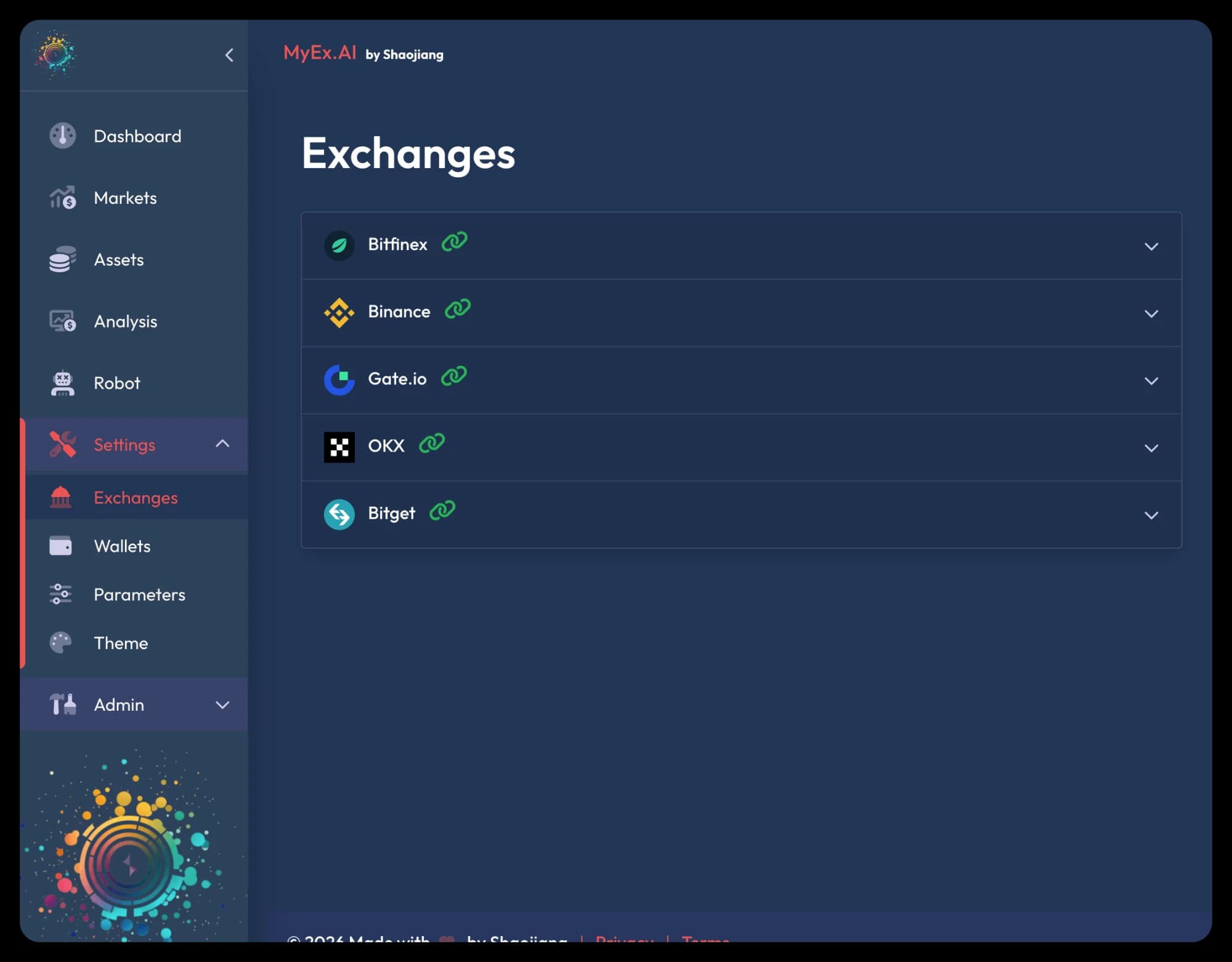 Exchange Account Linking